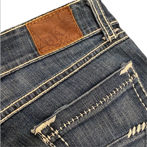 BKE Starlite Stretch Cropped Low Rise Jeans 27 - Picture 7 of 11